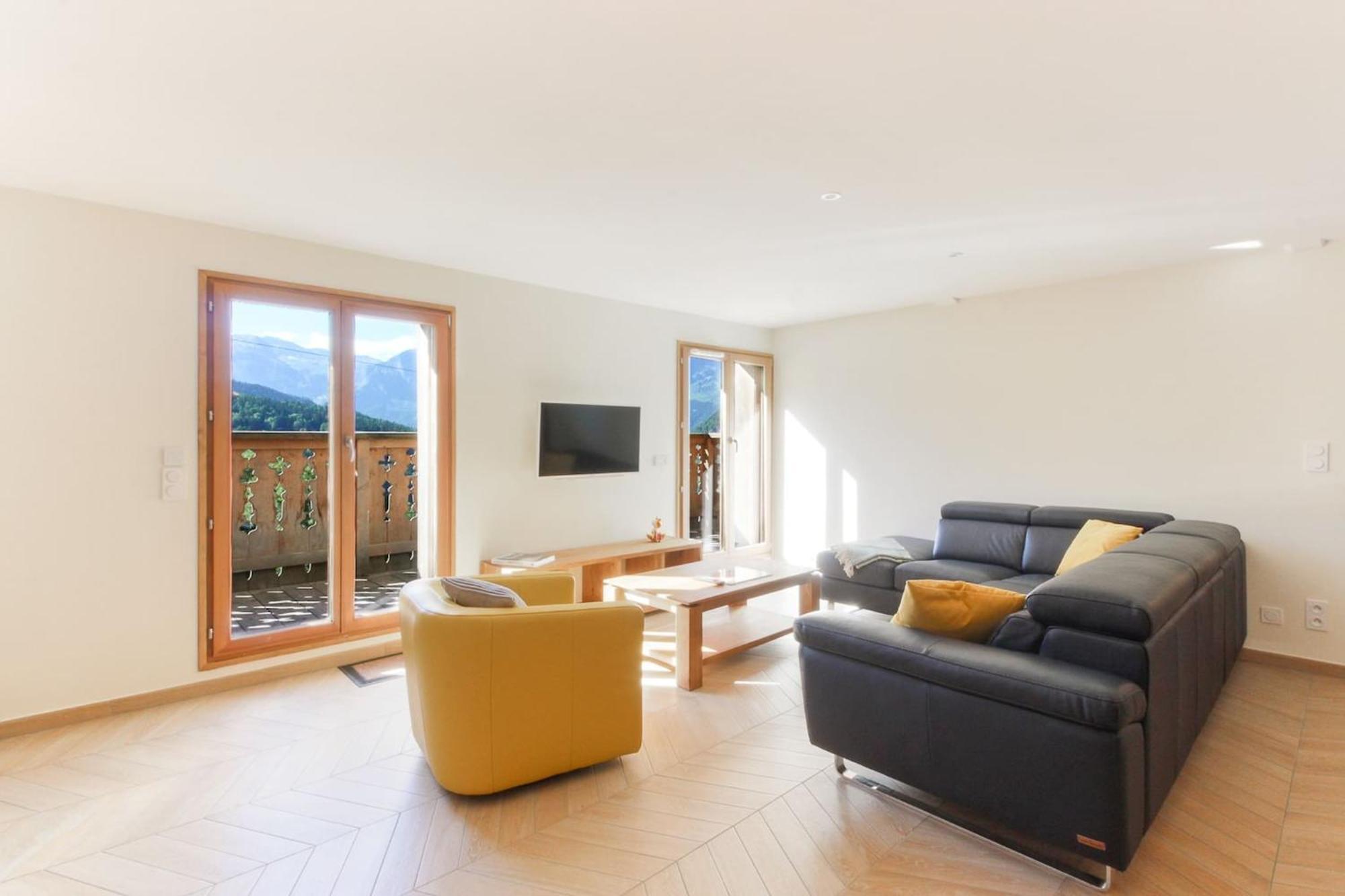 L'Abeille - Renovated - 4 Bedroom - 8 Person-110Sqm - Views! Les Houches Bagian luar foto